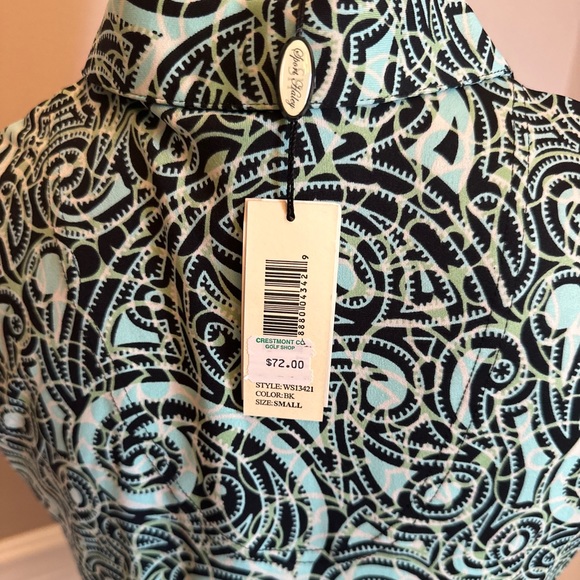 Sport Haley NWT Women’s Small Sleeveless Golf Polo - Picture 4 of 8